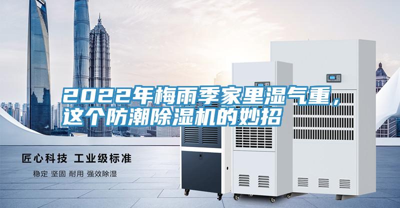 2022年梅雨季家里濕氣重，這個防潮除濕機的妙招