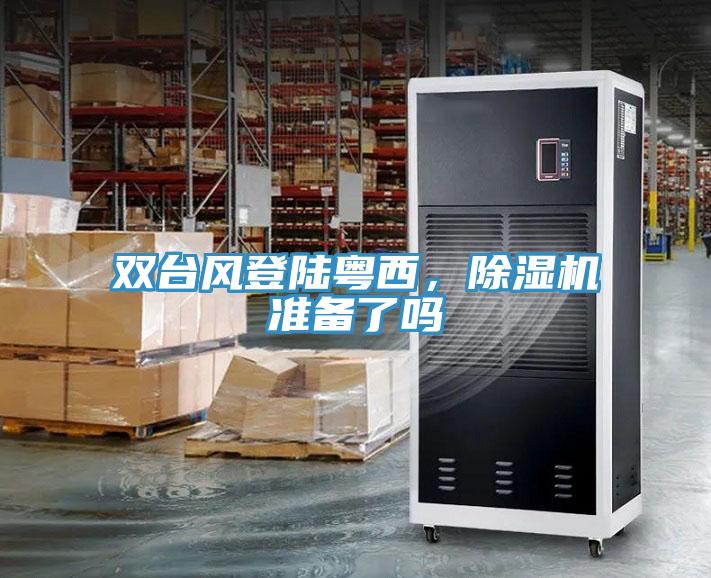 雙臺(tái)風(fēng)登陸粵西，除濕機(jī)準(zhǔn)備了嗎