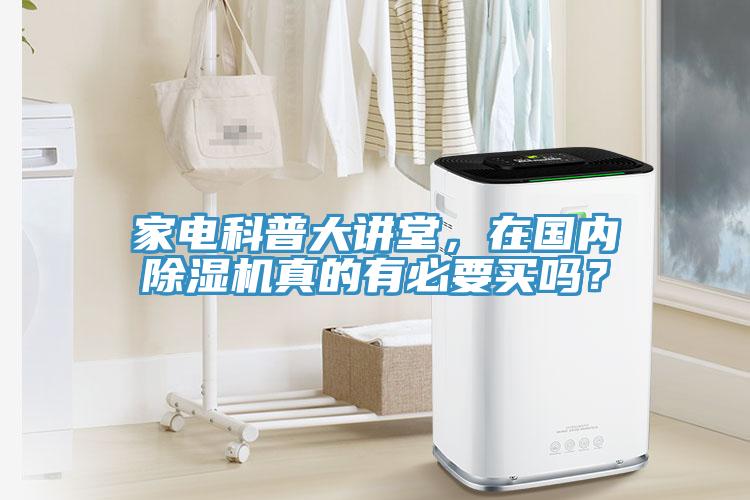 家電科普大講堂，在國內(nèi)除濕機真的有必要買嗎？