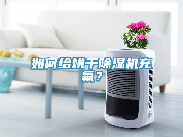 如何給烘干除濕機(jī)充氟？