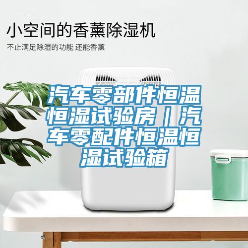 汽車零部件恒溫恒濕試驗房｜汽車零配件恒溫恒濕試驗箱