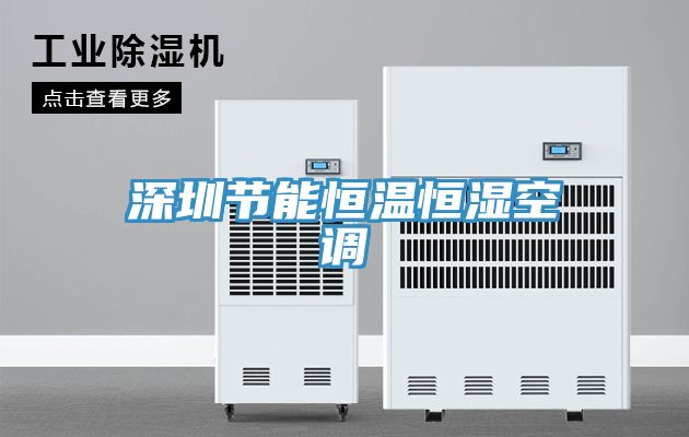 深圳節(jié)能恒溫恒濕空調