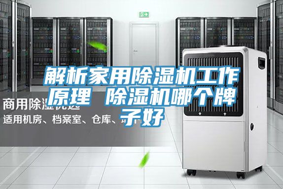 解析家用除濕機(jī)工作原理 除濕機(jī)哪個牌子好