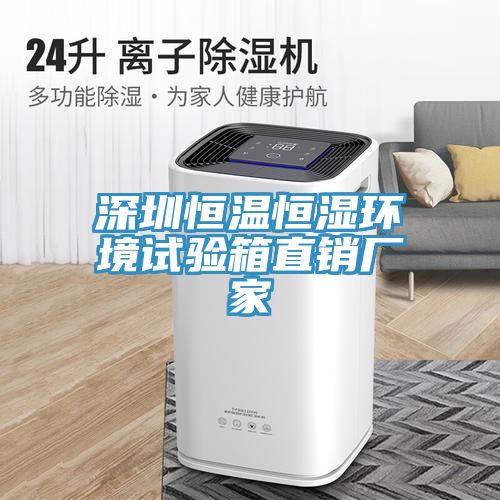 深圳恒溫恒濕環(huán)境試驗箱直銷廠家