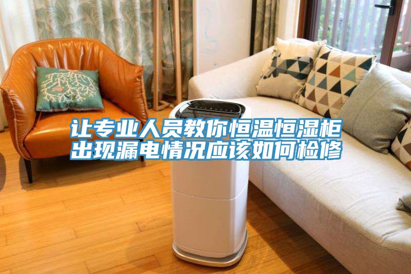 讓專業(yè)人員教你恒溫恒濕柜出現(xiàn)漏電情況應該如何檢修