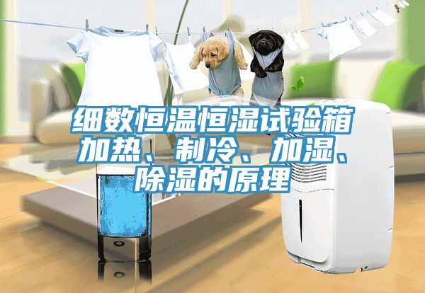 細(xì)數(shù)恒溫恒濕試驗(yàn)箱加熱、制冷、加濕、除濕的原理