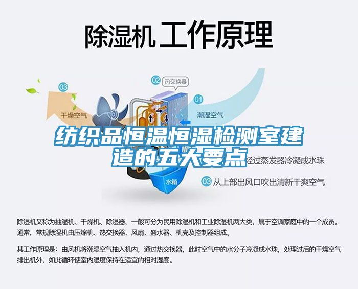 紡織品恒溫恒濕檢測室建造的五大要點(diǎn)
