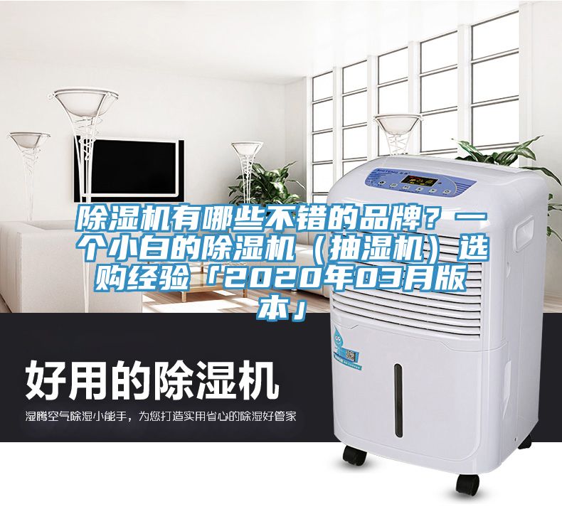 除濕機(jī)有哪些不錯的品牌？一個小白的除濕機(jī)（抽濕機(jī)）選購經(jīng)驗(yàn)「2020年03月版本」