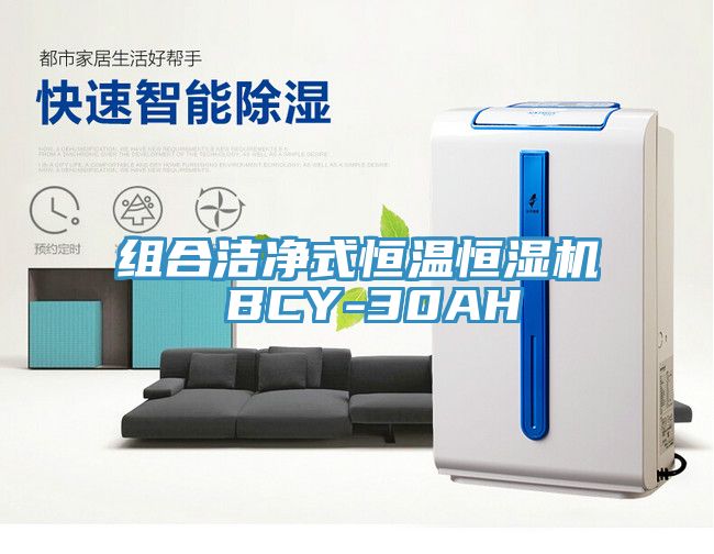 組合潔凈式恒溫恒濕機(jī) BCY-30AH