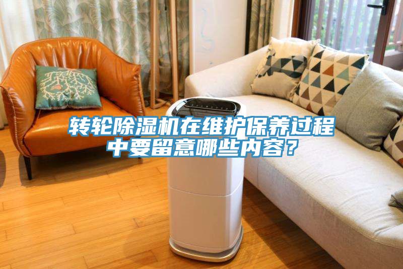 轉(zhuǎn)輪除濕機(jī)在維護(hù)保養(yǎng)過(guò)程中要留意哪些內(nèi)容？