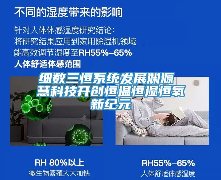 細(xì)數(shù)三恒系統(tǒng)發(fā)展淵源 慧科技開(kāi)創(chuàng)恒溫恒濕恒氧新紀(jì)元