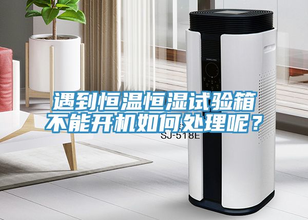 遇到恒溫恒濕試驗(yàn)箱不能開機(jī)如何處理呢？