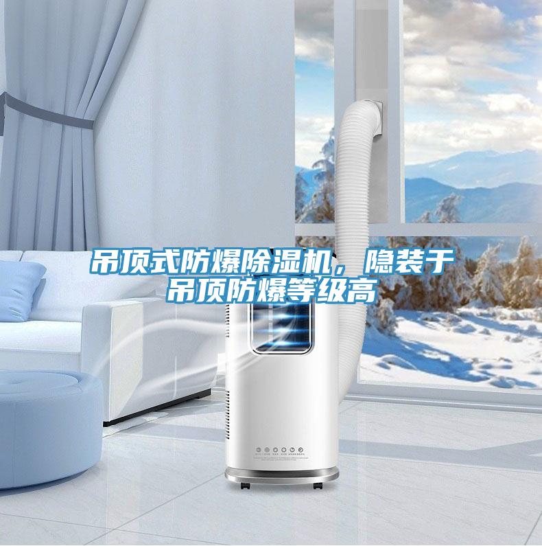 吊頂式防爆除濕機，隱裝于吊頂防爆等級高